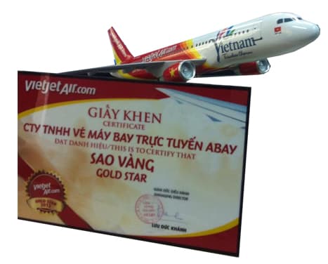 VietJet Air Gold Star Award 2012